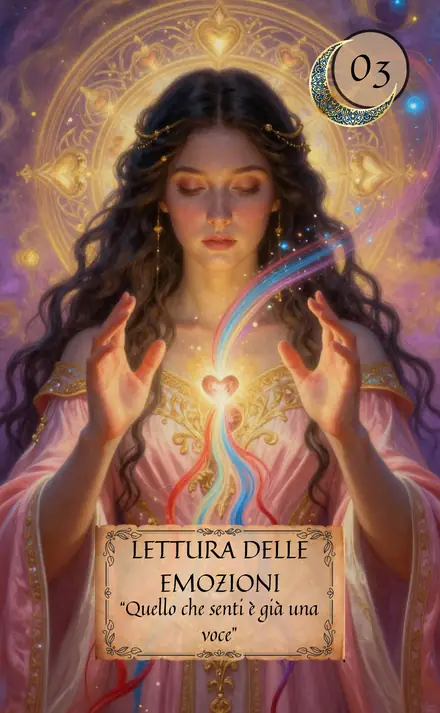 Carta Lettura delle emozioni dell'Oracolo delle Chiavi del Risveglio