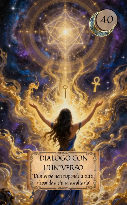 Carta Dialogo con l'universo dell'Oracolo delle Chiavi del Risveglio